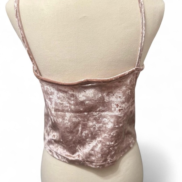 O-Mighty Pink Velvet Daddy Tank Top Large - Picture 5 of 7